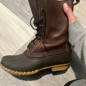 L.L. Bean boots, size 8.